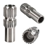 JOES Racing Products Steering Wheel Quick Disconnect Components 13419-625 5/8" Weld-On Extended Coupler thumbnail 1