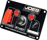 JOES Racing Products Switch Panels 46105 Panel, Dash Mount, Lighted, 3 Switches, Aluminum, Black, 5.0 in. Width, 3.5 in. Height, Kit thumbnail 3