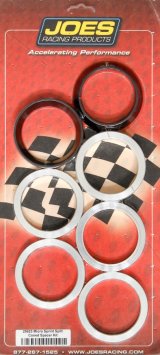 JOES Racing Products Micro Sprint Split Coned Axle Spacers 25823 Driveshaft and Spacers, Sprint, Cone Spaces, 1.750 in. ID, Aluminum, Black Anodized Finish, Set of 7 thumbnail 3