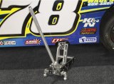 JOES Racing Products Pro 1 Race Jacks 55525 Floor Jack, Hydraulic, 1/2 ton, Aluminum, Black/Silver, 3.5 in. Minimum Lift Height, 17.5 in. Maximum Lift Height, Each thumbnail 2