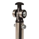 JOES Racing Products Micro Sprint Roller Wing Posts 25980-V2 Wings and Rear Spoilers, and Spoiler Components, Sprint, Post, Stainless Steel, Natural Finish, Aluminum Top, Black, Each thumbnail 2