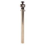 JOES Racing Products Micro Sprint Roller Wing Posts 25980-V2 Wings and Rear Spoilers, and Spoiler Components, Sprint, Post, Stainless Steel, Natural Finish, Aluminum Top, Black, Each thumbnail 3