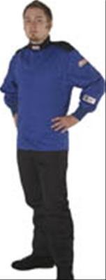 G-FORCE GF125 Driving Jackets 41264XLBU Jacket, GF125, Single Layer, Pyrovatex, Blue, SFI 3.2A/1, Men's 4X-Large, Each thumbnail 2