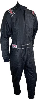 G-FORCE G-Limit Driving Suits 35451SMLBK Suit, G-Limit, One-Piece, Multiple Layer, Aramid/Nomex, Small, Black, Each thumbnail 2
