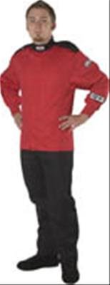 G-FORCE GF125 Driving Jackets 4126CSMRD Jacket, GF125, Single Layer, Pyrovatex, Red, SFI 3.2A/1, Youth's Small, Each thumbnail 4