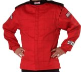G-FORCE GF125 Driving Jackets 4126CSMRD Jacket, GF125, Single Layer, Pyrovatex, Red, SFI 3.2A/1, Youth's Small, Each thumbnail 5