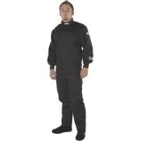 G-FORCE GF125 Driving Jackets 4126CLGBK Jacket, GF125, Single Layer, Pyrovatex, Black, SFI 3.2A/1, Youth's Large, Each thumbnail 1