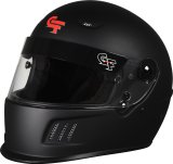 G-FORCE Rift SA2020 Helmets 13010XLGMB Helmet, Rift, Full Face, Snell SA2020, Matte Black, Clear Polycarbonate Shield, EPS Liner, Vented, X-Large, Each thumbnail 1