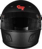 G-FORCE Rift SA2020 Helmets 13010XLGMB Helmet, Rift, Full Face, Snell SA2020, Matte Black, Clear Polycarbonate Shield, EPS Liner, Vented, X-Large, Each thumbnail 4