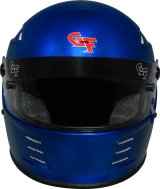 G-FORCE REVO FLASH SA2020 Helmets 13004XSMBU Helmet, FLASH, Full Face, Snell SA2020, Gloss Blue Flake, Clear Polycarbonate Shield, EPS Liner, Vented, X-Small, Each thumbnail 6