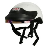 G-FORCE Pro Force Crew Helmets 4414XLGBK Half Helmet, Crew, X-Large, Nylon Liner, Black, Each thumbnail 1