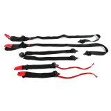 G-FORCE Pro Series Camlock 6-Point Harness 7601BK Harness, Complete, Camlock, 6-point, Pull Down, Roll Bar Mount, Black, Each thumbnail 1