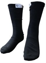 G-FORCE Flame-Retardant Socks 4150SMLBK SOCKS, SFI SOCKS SML BLACK thumbnail 2