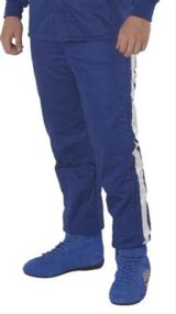 G-FORCE GF505 Driving Pants 4386LRGBU Pants, GF505, Triple Layer, Fire-Retardant Cotton, Large, Blue, Each thumbnail 2