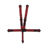 G-FORCE Latch and Link Individual Shoulder 5-Point Harness 6000RD Harness, Complete, Latch, Individual-Type, Bolt-In, Floor/Roll Bar Mount, Red, Each thumbnail 2