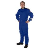 G-FORCE GF125 Driving Pants 4127CLGBU Pants, GF125, Single Layer, Pyrovatex, Blue, SFI 3.2A/1, Youth Large, Each thumbnail 1