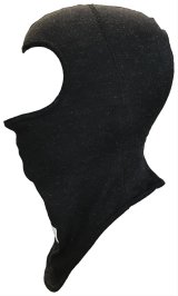 G-FORCE Two-Layer Balaclavas 4114BK Hood, 2-Layer, Nomex, 1 Eyeport, Black, Each thumbnail 1