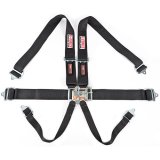G-FORCE Latch and Link Individual Shoulder 6-Point Harness 6001BK Harness, Complete, 6-Point, & Link, Individual-Type, Bolt-In, Floor/Roll Bar Mount, Black, Each thumbnail 3