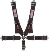 G-FORCE Camlock 5-Point Harness 7000BK Harness, 5-point, Complete, Camlock, Individual-Type, Bolt-In, Floor/Roll Bar Mount, Black, Each thumbnail 3