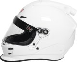 G-FORCE Nova Helmets 16004MEDWH Helmet, Nova, Full Face, Gloss White, Clear Polycarbonate Shield, EPS Liner, Vented, Medium, Each thumbnail 3