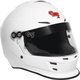 G-FORCE Nova Helmets 16004MEDWH Helmet, Nova, Full Face, Gloss White, Clear Polycarbonate Shield, EPS Liner, Vented, Medium, Each thumbnail 6