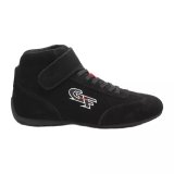 G-FORCE G35 Mid-Top Racing Shoes 40235030BK Driving Shoe, G35, Mid-Top, Size 3, SFI 3.2A/5, Fire-Retardant Cotton, Suede, Black, Pair thumbnail 5