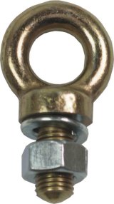 G-FORCE Seat Belt Eye Bolts 109H Mounting Hardware, Bolt, Nut, Washer, Steel, 1/2 in. Eye, 20mm Long, Each thumbnail 3
