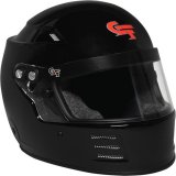 G-FORCE Rookie SFI 24.1 Helmets 3419BK Helmet, Rookie, Full Face, 24.1, Gloss Black, Clear Polycarbonate Shield, EPS Liner, Vented, Youth Large, Each thumbnail 9