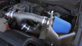 Volant APEX Series Intake Systems for 2015-2020 F-150 - 319635 Air Kit, Series, Aluminum Tube, Black Wrinkle Finish, MaxFlow 5 Cotton Gauze Filter, Blue, Ford, Kit thumbnail 2