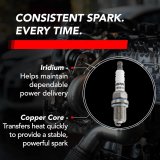 APR Iridium Pro Spark Plugs Z1003101 Plugs, Pro, 14mm Thread, 19.0mm Reach, 9 Heat Range, Resistor, Projected, Gasket Seat, Audi, Bentley, Porsche, Volkswagen, Each thumbnail 2