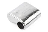 APR Premium Helmholtz 3 Inch Resonator MUH0015 Exhaust Resonator, Resonator, 304 Stainless Steel, Brushed, in. Inlet/Outlet, 9.57 in. Length, Each thumbnail 3