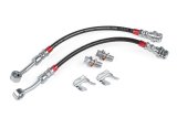 APR Braided Stainless Steel Direct-Fit Brake Lines BRK00051 Lines, Rear, Braid, Black, Audi, Volkswagen, Pair thumbnail 4