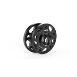 APR 0.59 inch Wheel Spacers MS100168 Spacers, 0.590 in. Thickness, 2.62 in. Center Bore, Aluminum, Black, 5 x 112mm Bolt Circle, for Lamborghini, Audi, Porsche, Volkswagen, Pair thumbnail 2