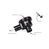APR R1 Diverter Valves DV100001 Turbocharger Valve, Billet Aluminum, Black Anodized, Audi, Porsche, Volkswagon, Each thumbnail 1