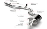 APR Cat-Back Exhaust Systems CBK0048 System, Cat-Back, Stainless Steel, Brushed, Underbody Exit, Volkswagen, 2.0L, AWD, Kit thumbnail 6