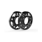 APR 0.670 inch Wheel Spacers MS100190 Spacers, in. Thickness, 2.62 in. Center Bore, Aluminum, Black, 5 x 112mm Bolt Circle, for Lamborghini, Audi, Porsche, Volkswagen, Pair thumbnail 2