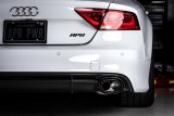 APR Cat-Back Exhaust Systems CBK0010 Systems, Cat-Back, Dual In/Four Out, Stainless Steel, Natural, Rear Exit, Audi, 4.0L, Kit thumbnail 7