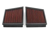 APR Replacement Air Intake Filters RF100023 Filter Elements, Oiled, Panel, Cotton gauze, Red, Porsche, Each thumbnail 3