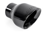 APR Round, Black 2.50 Inch Exhaust Tip TPK0003 Tips, Clamp-on, Stainless Steel, Black, Slant Cut, in. Inlet, 4.00 in. Outlet, Audi, Porsche, Volkswagen, Pair thumbnail 3