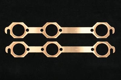 SCE Pro Copper Embossed Exhaust Gaskets 4217 Gaskets, Copper, Embossed, Pair