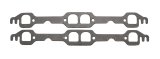 SCE Graph-Form Premium Header Gaskets 411187 and Exhaust Manifold Gaskets, Premium, High-density/Hi-temp Graphite, D-port, Chevrolet, 5.7L, Pair thumbnail 2