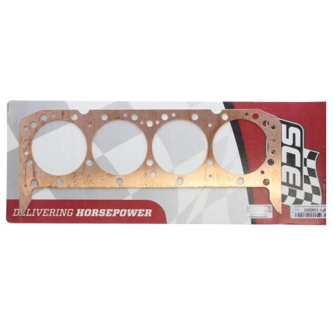 SCE Pro Copper Head Gaskets P110693 Gasket, Copper, 4.060 in. Bore, 0.093 in. Thickness, Chevy, Small Block, Each