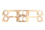 SCE Pro Copper Embossed Exhaust Gaskets 4511 Gaskets, Copper, Tall Double D-Port, Chevy, Small Block, Pair thumbnail 2