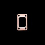 SCE Pro Copper Turbo Flange Gaskets 9428 Exhaust Gasket, Inlet, Copper, 2.60 in.x 1.85 in. Port, T3/T4 Base, Each thumbnail 2