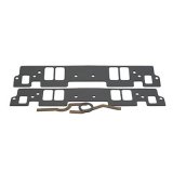 SCE AccuSeal E Intake Gaskets 111118 Gaskets, Manifold, Intake, E, 18 Degree, 2.18 in. x 1.265 in. Port, .062 in. Thick, Chevy, Small Block, Set thumbnail 1