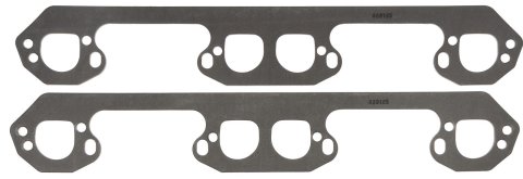 SCE Graph-Form Premium Header Gaskets 469185 Exhaust Gaskets, Header, Hi-Density/Hi-Temp Graphite, W-2 Stock Port, Mopar Wedge , Set