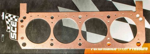 SCE Pro Copper Head Gaskets P361580R HEAD GASKET, PRO COPPER,FORD 289-351W 4.160 X .080 PRO COPPER HD GSKT RIGHT SIDE thumbnail 2