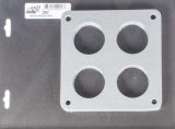 SCE Carburetor Base Gaskets 3582 Mounting Gasket, Cellulose/Nitrile Composite, Dominator, 4-Hole Center, .058 in. Thick, Set of 10 thumbnail 2