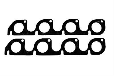 SCE AccuSeal E Exhaust Gaskets 152083 Header and Manifold Gaskets, E, Graphite/Kevlar®, Round Port, for Ford Racing C302-B351 Heads, Ford, Small Block Windsor, Pair