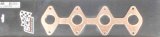 SCE Pro Copper Embossed Exhaust Gaskets 4246 Header and Manifold Gaskets, Round Port, Copper, for 3-valve Applications, Ford, 4.6L, 5.4L, Pair thumbnail 3